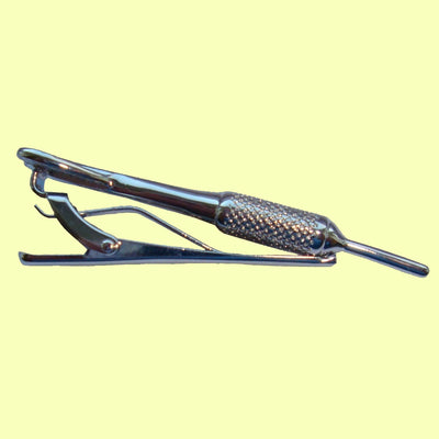Bassin and Brown Darts Arrow Silver Tie Bar