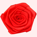 Bassin and Brown Rose Red Jacket Lapel Pin - 4cm Diameter