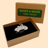 Bassin and Brown Silver Motorbike Tie Bar