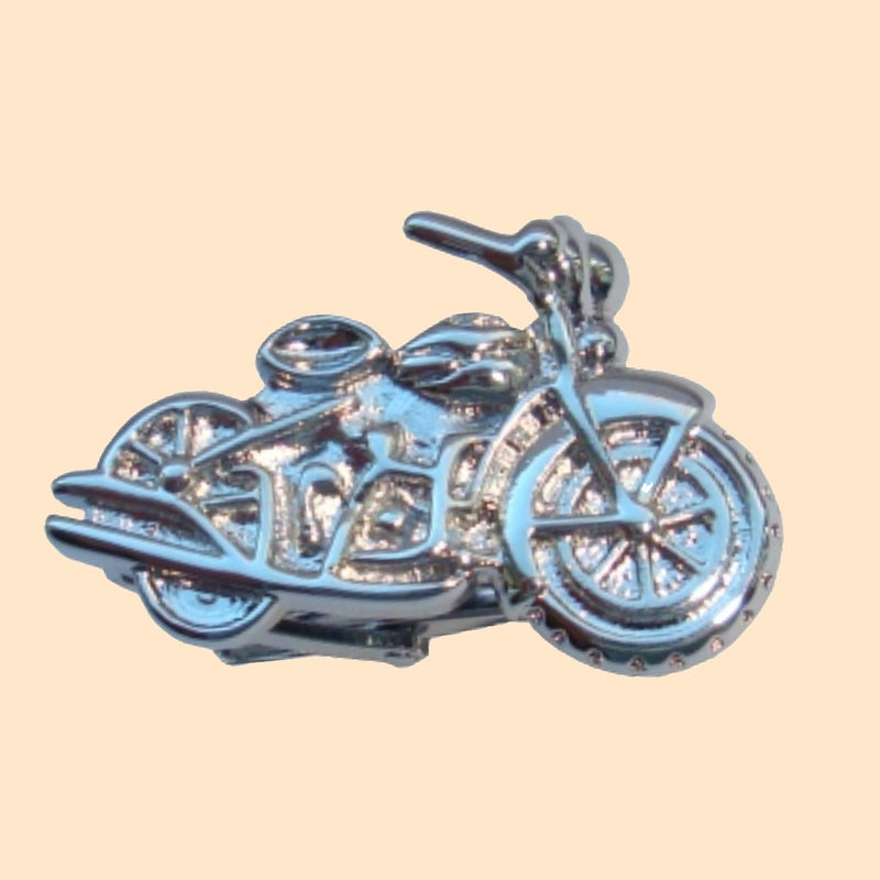 Bassin and Brown Silver Motorbike Tie Bar