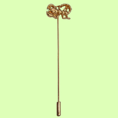 Bassin and Brown Gold Scorpion Jacket Lapel Pin