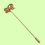 Bassin and Brown Gold Scorpion Jacket Lapel Pin