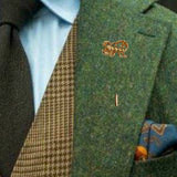 Bassin and Brown Gold Scorpion Jacket Lapel Pin