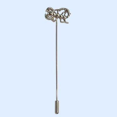 Bassin and Brown Silver Scorpion Jacket Lapel Pin