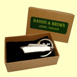 Bassin and Brown Silver Ship Keyring