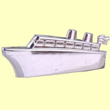 Bassin and Brown Silver Ship Keyring
