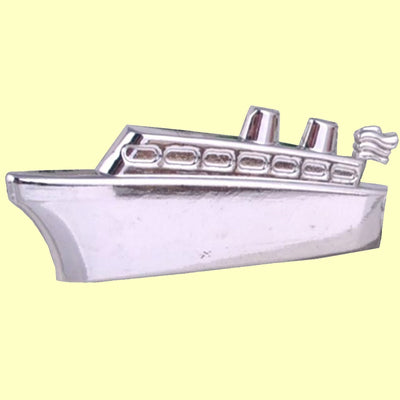 Bassin and Brown Silver Ship Keyring