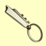 Bassin and Brown Silver Ship Keyring