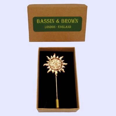 Bassin and Brown Sun Gold - Lapel Pin