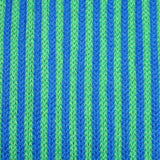 Bassin and Brown - Vertical Stripe Cotton Socks - Blue and Green