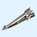 Bassin and Brown Silver Arrow Tie Bar