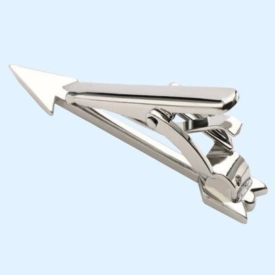 Bassin and Brown Silver Arrow Tie Bar