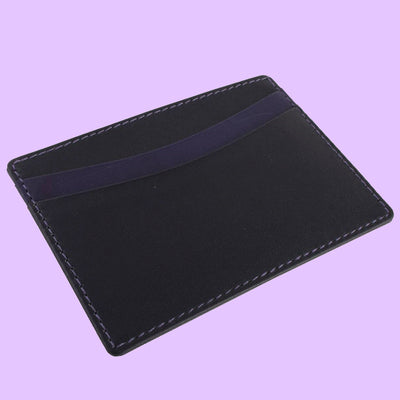 Bassin and Brown Credit Card Holder - Purple and Black