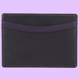 Bassin and Brown Credit Card Holder - Purple and Black