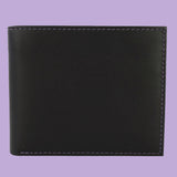 Bassin and Brown Billfold 8 Card Slot Wallet - Black and Purple