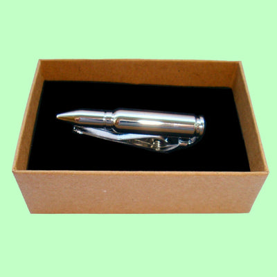 Bassin and Brown Silver Bullet Tie Bar