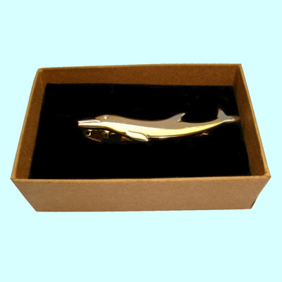 Bassin and Brown Dolphin - Gold/Silver Tie Bar