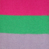 Bassin and Brown Green Multi Stripe Cotton Socks