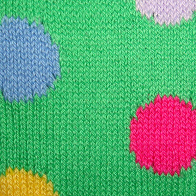 Bassin and Brown Green Spotted Cotton Socks