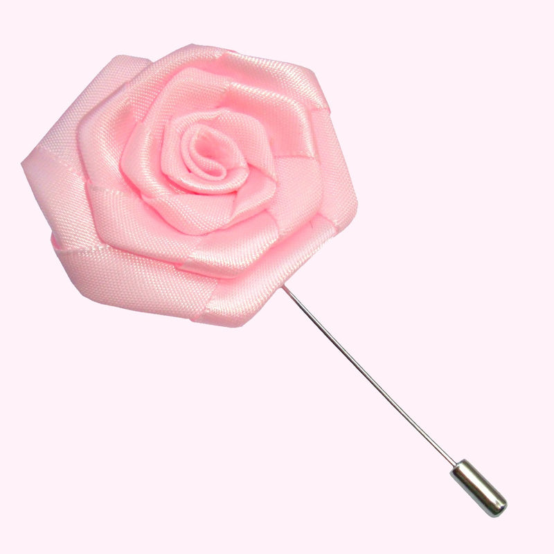 buy | rose | lapel pin | pastel | pink | shop | Bassin and Brown ...