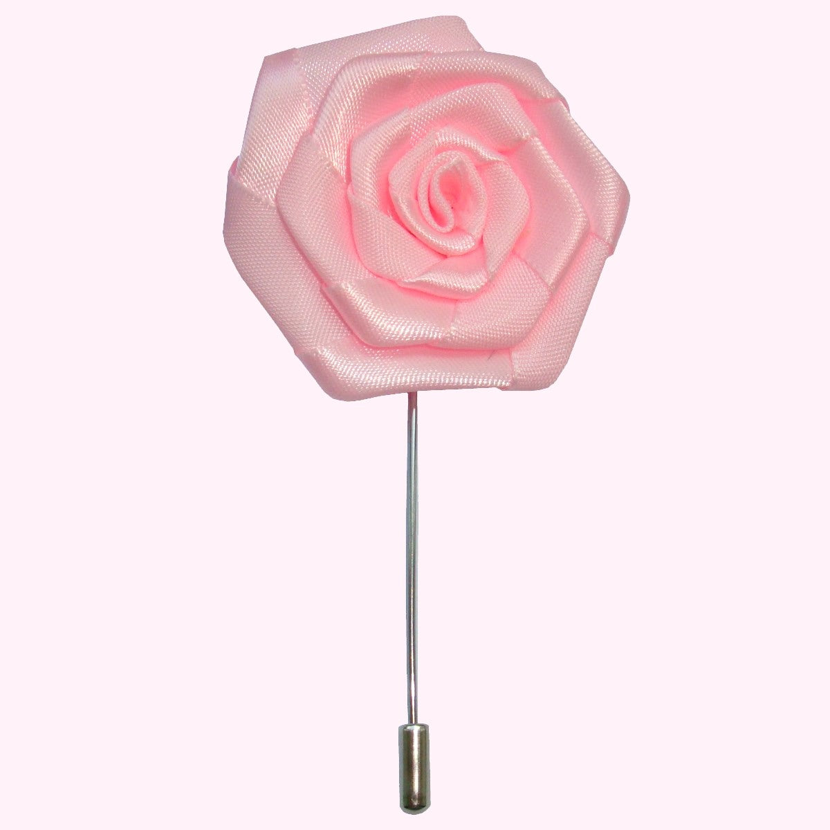 buy | rose | lapel pin | pastel | pink | shop | Bassin and Brown ...