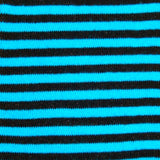 Bassin and Brown Thin Stripe Socks - Blue, Black and Green