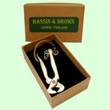 Bassin and Brown Silver Pincer Tool Keyring