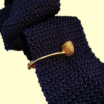 Bassin and Brown Gold Novelty Tie Bar