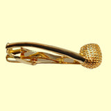 Bassin and Brown Gold Novelty Tie Bar
