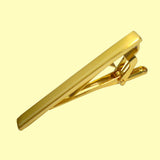 Bassin and Brown Plain Metallic Gold - Tie Bar