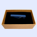 Bassin and Brown Tie Bar - Plain Navy