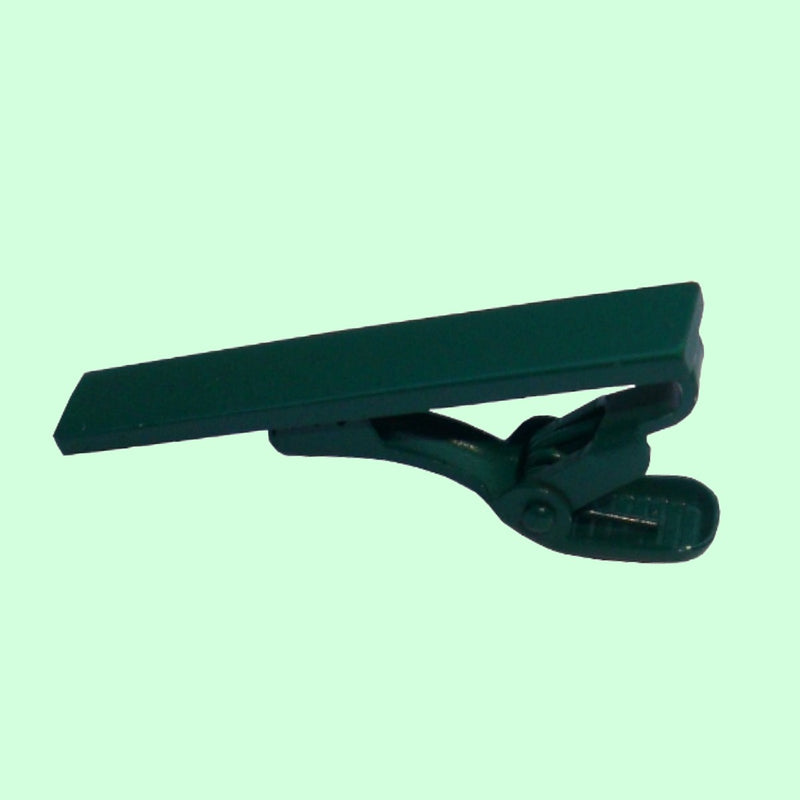 Bassin and Brown Plain Tie Bar - Green