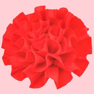 Bassin and Brown Red Flower Jacket Lapel Pin