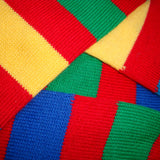 Bassin and Brown Red Multi Stripe Cotton Socks
