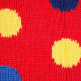 Bassin and Brown Red Spot Cotton Socks