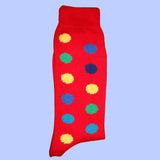 Bassin and Brown Red Spot Cotton Socks