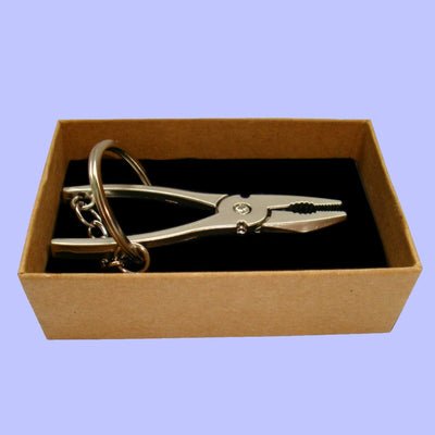 Bassin and Brown Silver Pliers Tool Keyring