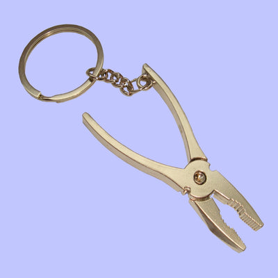 Bassin and Brown Silver Pliers Tool Keyring