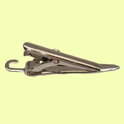 Bassin and Brown Umbrella Tie Bar -  Silver