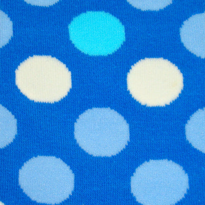 Bassin and Brown Spotted Socks -Blue, White, Turquoise and Light Blue