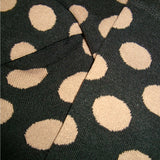 Bassin and Brown Spotted Socks Black and Beige