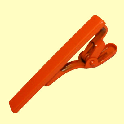 Bassin and Brown Tie Bar - Plain Orange