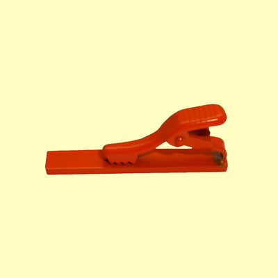 Bassin and Brown Tie Bar - Plain Orange