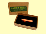Bassin and Brown Tie Bar - Plain Orange