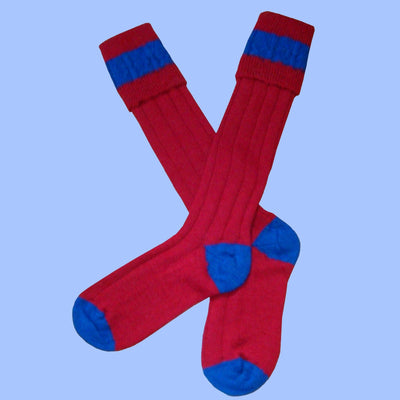 Bassin and Brown Wine  Country Walking Wool Socks