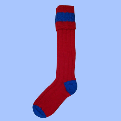 Bassin and Brown Wine  Country Walking Wool Socks