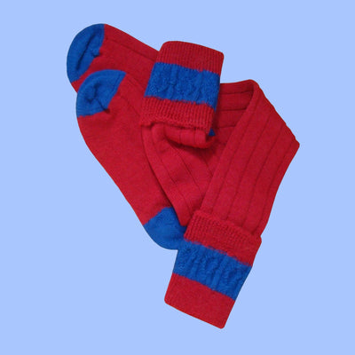 Bassin and Brown Wine  Country Walking Wool Socks