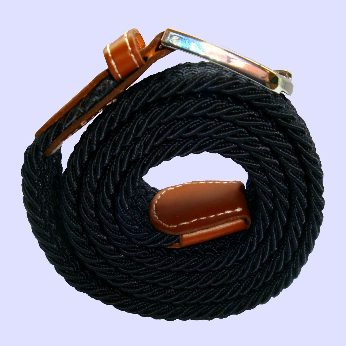 buy | plain woven | stretch | belt | navy | shop | Bassin and Brown ...