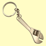 Bassin and Brown Wrench Tool Keyring - Matt Silver