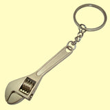 Bassin and Brown Wrench Tool Keyring - Matt Silver